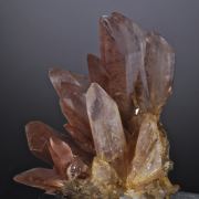 Creedite (large purple crystals)