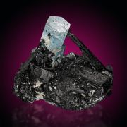Aquamarine  & Schorl