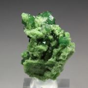 GARNET var. GROSSULAR var. CHROMIAN, DIOPSIDE