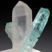 Emerald on Quartz