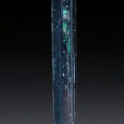 Aquamarine on Smokey Quartz