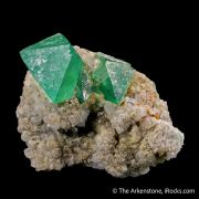 Fluorite with Quartz