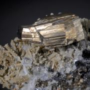 Pyrrhotite with Quartz and Sphalerite