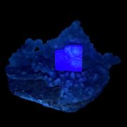 Fluorite, calcie, quartz MONGOLIA