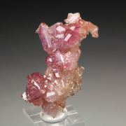gem VESUVIANITE with RASPBERRY CAPS