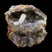 Cerussite, quartz
