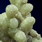 Prehnite Cast After Anhydrite With Calcite