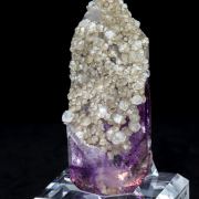 Analcime on Amethyst Oddity