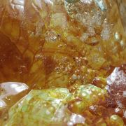 Opale / (variété - « Opal-AN ») / (variété - « Opale Hyalite ») / (« Opale vaisseau sanguin ») / Localité - San Luis Potosi, Mexique