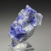 crystalized CARLETONITE, CALCITE