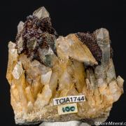 Cronstedtite on Quartz