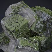 Duftite on Calcite