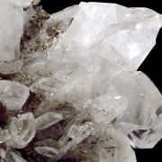 Calcite, hemimorphite