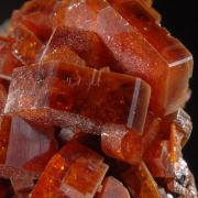 Vanadinite -fine deep red