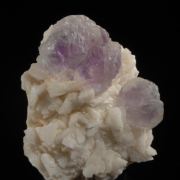 Fluorite on Dolomite