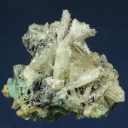 Cerussite with Aurichalcite
