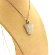 Raw Kunzite Necklace. 16.14 ct.