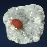 Fluorite on Quartz