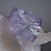 Fluorite on Quartz