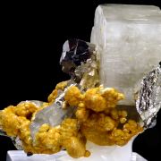 Cassiterite, apatite, arsenopiryte, quartz, siderite