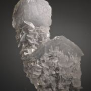 Calcite - curved saddle-form crystals