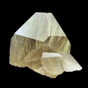 Rutile, quartz