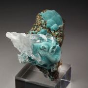 ROSASITE, CALCITE