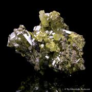 Mimetite (1971 Gem Pocket) with Beaverite