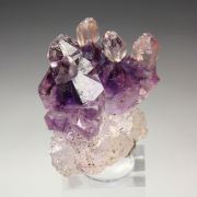 scepter QUARTZ var. AMETHYST with inclusions