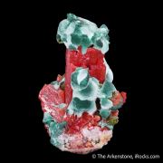 Chalcotrichite included Cerussite with Malachite