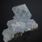 Celestite with Calcite