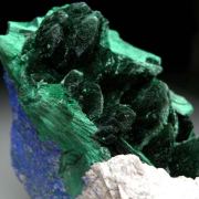 Malachite after Azurite