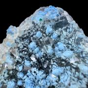 Plancheite, quartz