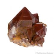 Quartz included by Hematite