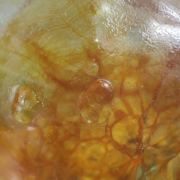 Opale / (variété - « Opal-AN ») / (variété - « Opale Hyalite ») / (« Opale vaisseau sanguin ») / Localité - San Luis Potosi, Mexique
