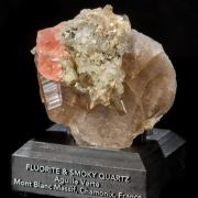Pink Fluorite & Smoky Quartz