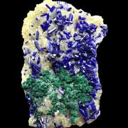Azurite, malachite, cerussite
