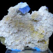 Fluorite, quartz, clacite MONGOLIA