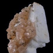 Serandite on Albite