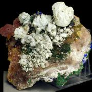 Magnesite, malachite, dolomite