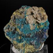 Caledonite, Linarite, Anglesite and Galena
