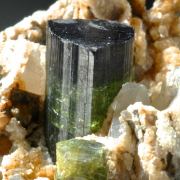 Elbaite -multicolor with Quartz, Cookeite etc.