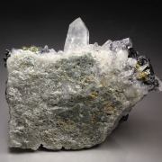skeletal GALENA, QUARTZ