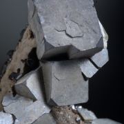 Galena with Sphalerite , Calcite