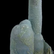 Chrysocolla - stalactitic, with Quartz