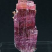 Elbaite-Schorl Series (variety rubellite) with Microcline