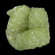 Prehnite finger cast after Anhydrite