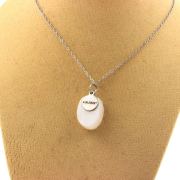 Raw Moonstone Necklace. 13.65 ct.