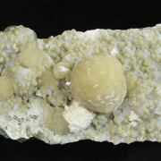 Gyrolite with Calcite