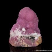 Aragonite on Aragonite var. Cobaltoan